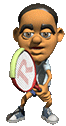 Tennis Player Animted