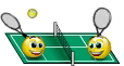 Tennis Volley Smiley Animated