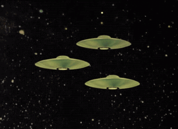 Ufo Flying Saucer Animated Gif Cool Awesome