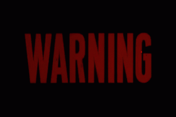 Warning Red Blinking Sign Animated Gif Hot