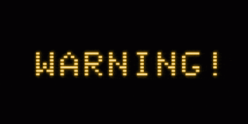 Warning Yellow Blinking Sign Animated Gif Epic