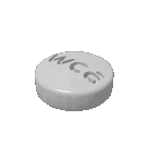 White Tablet Drug Pill Animation