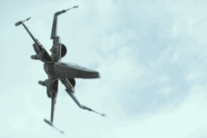X Wing Fighter Star Wars Animated Gif Awesome