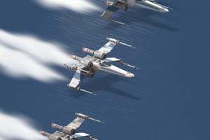 X Wing Fighter Star Wars Animated Gif Epic