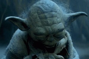 Yoda Sat Wars Animated Gif Hot