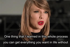 You Dont Have To Fit In Postitive Inspiration Quote Taylor Swift Gif