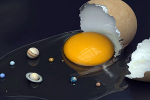 Abstract Eggs Solar System Planets Objects Neat Image For Free