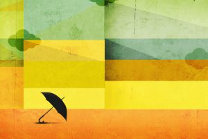 Abstract Minimalistic Umbrellas Neat Image For Free