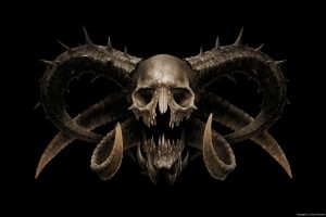 Dark Horror Demon Satan Occult Skull Neat Image Get