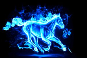 Horse Fire Animals 3D Graphics Get Neat Image For Free