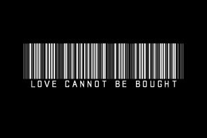 Love Bought Bw Barcode Black Neat Image For Free