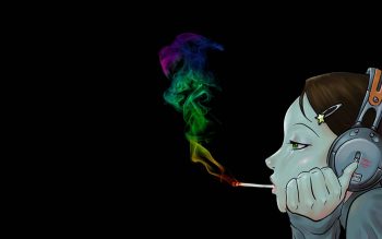 Marijuana Weed 420 Ganja Smoke Headphones H Neat Image For Free
