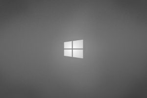 Minimalistic Gray Grey Operating Systems Windows Logo Windows