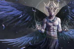Original Fantasy Angel Wings Magic Feather Male