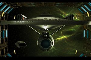 Star Trek Starship Enterprise Spaceship Space Dock