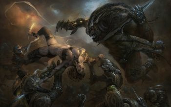 Trejoeeee Deviantart Com Fantasy Warriors Soldiers Knights Armor Ogre Goblin Monsters Creatures